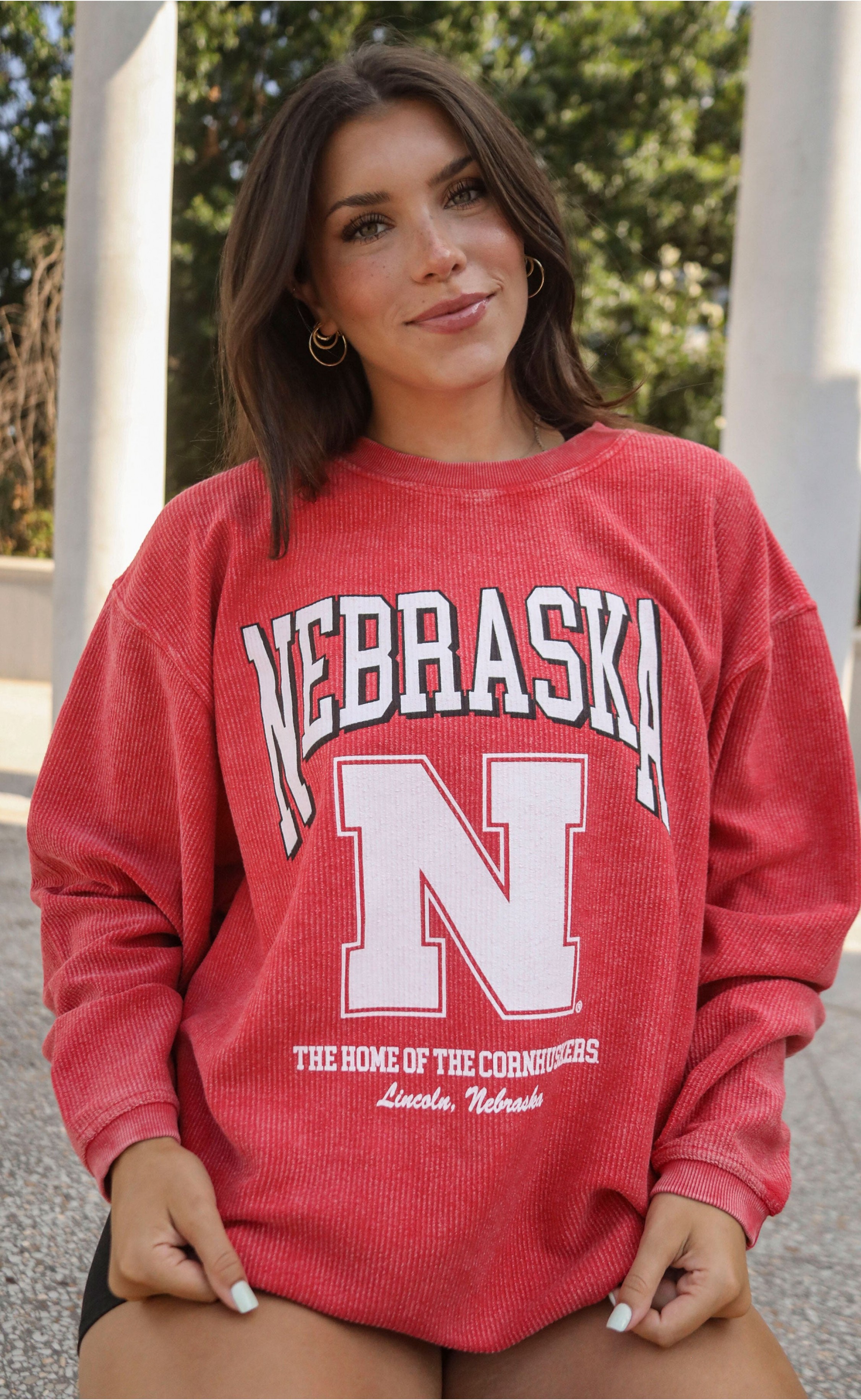 Nebraska Mascot Corded Sweatshirt – Wear Your Huskers Pride Loud and Proud
