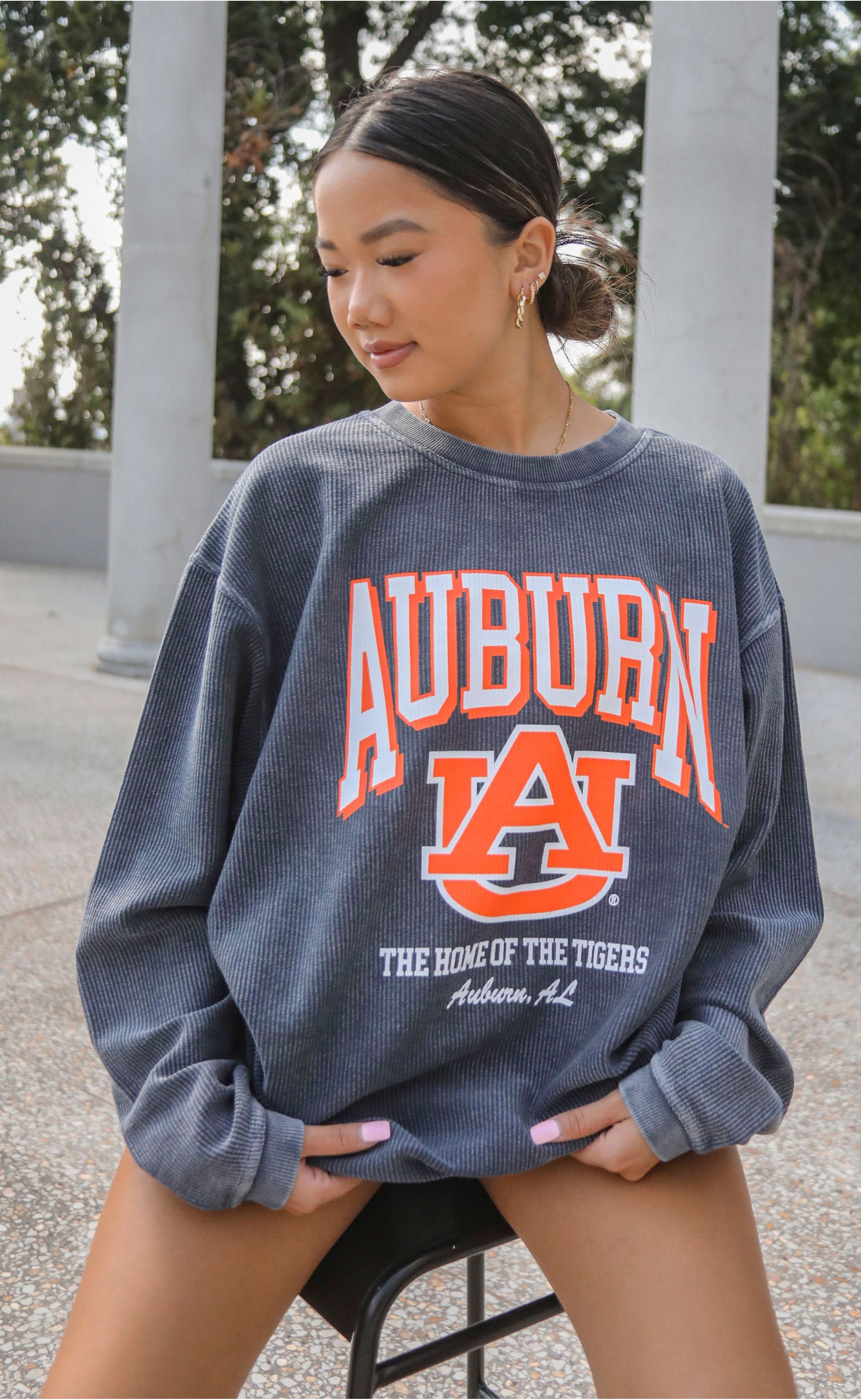 Auburn Tigers Mascot Corded Sweatshirt – Vintage...