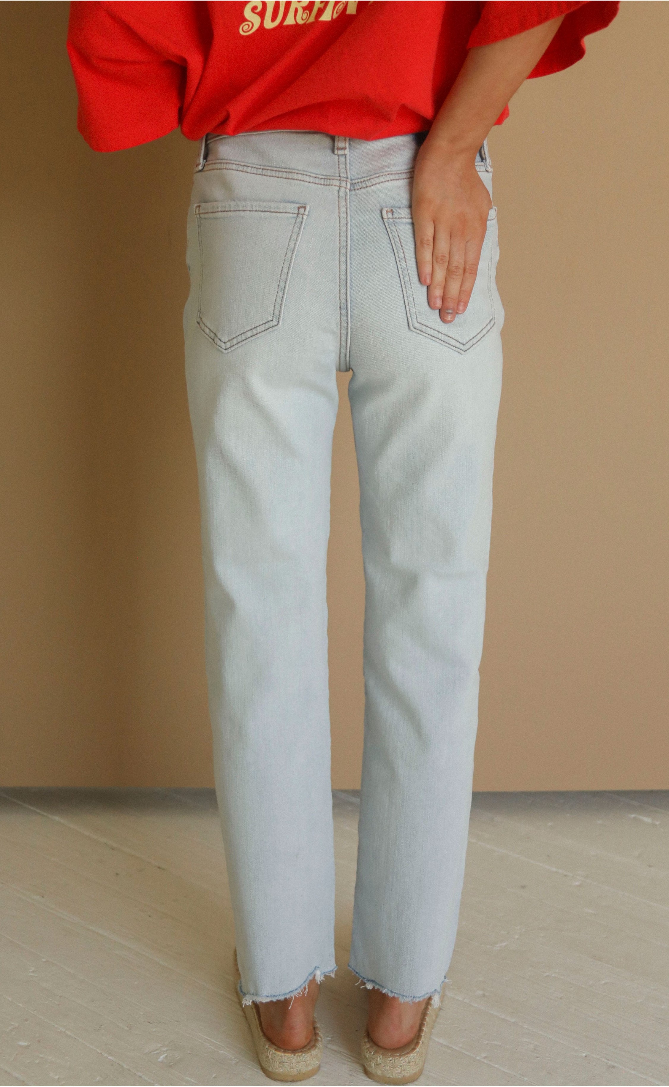 Straight Up High Rise Straight Jeans – Swoon Vintage: Elevate Your Look with Vintage Flair