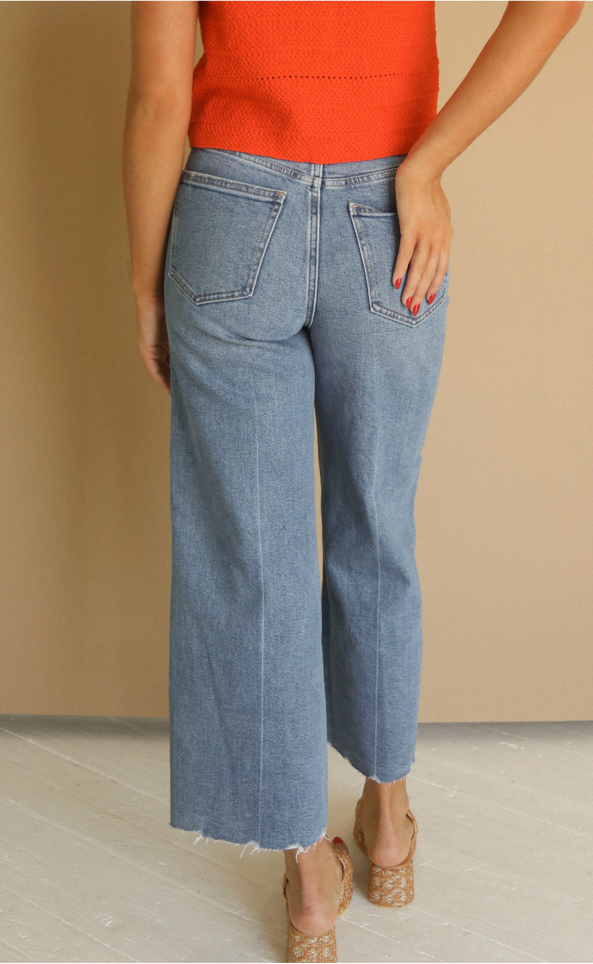 Crop Highrise Ultra Wide Leg – Rhythm Vintage: Embrace Freedom and Flair with Every Step