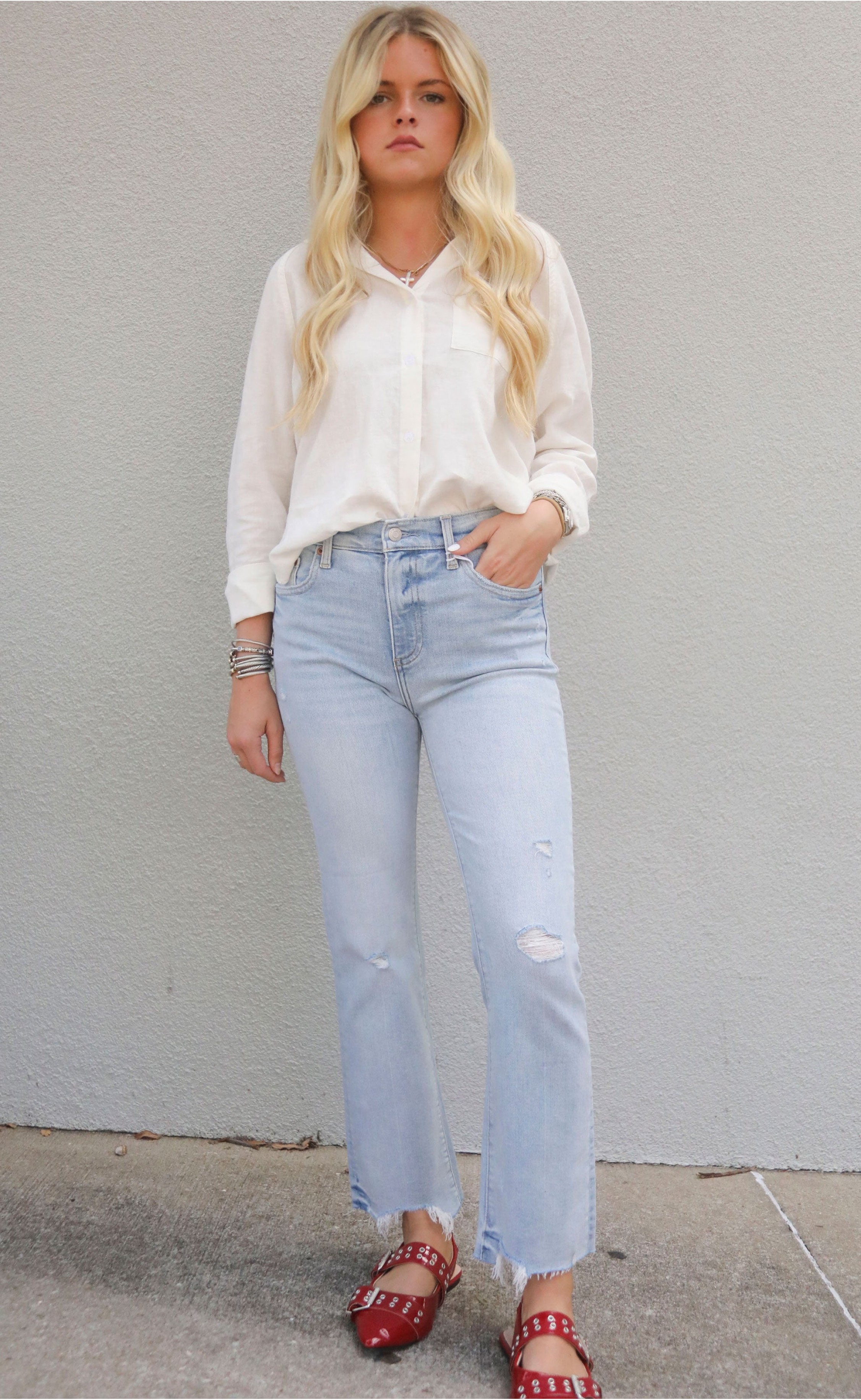 Summit Lennon High Rise Crop Boot Jeans – Stylis...