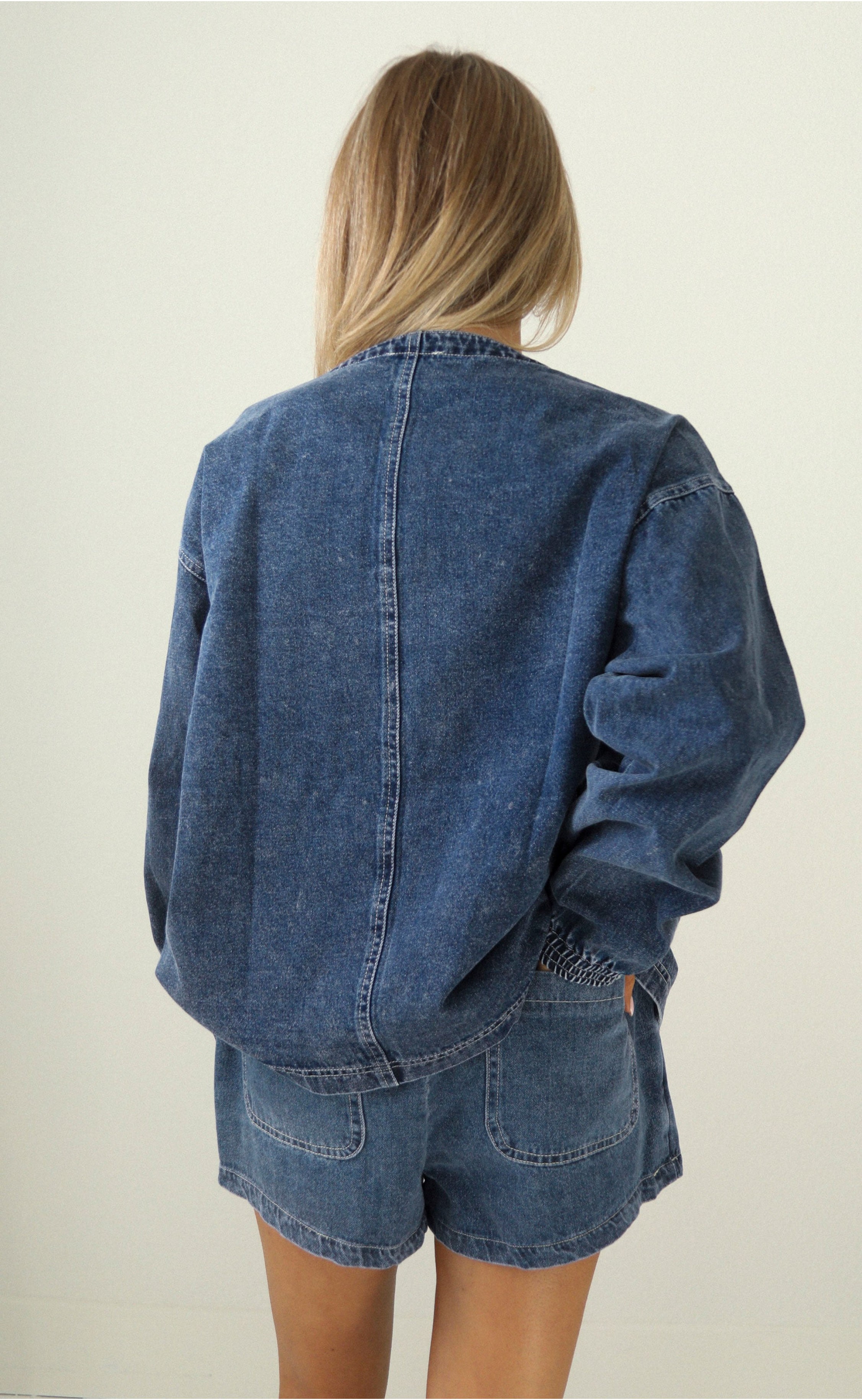 Something About You Denim Jacket – Comfortable and Stylish Denim Jacket Designed for Everyday Wear and Effortless Style