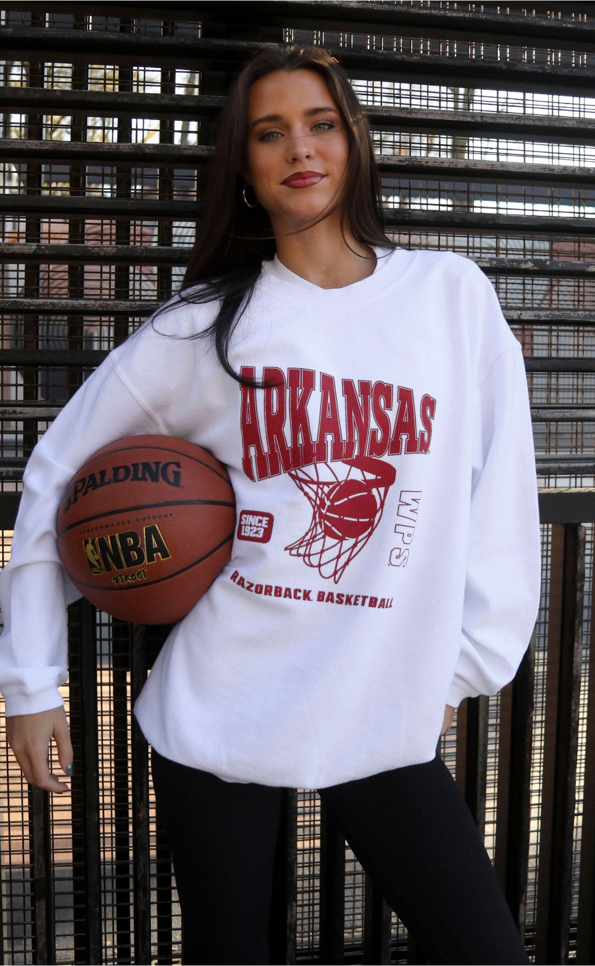 University of Arkansas Basketball Corded Sweatshir...