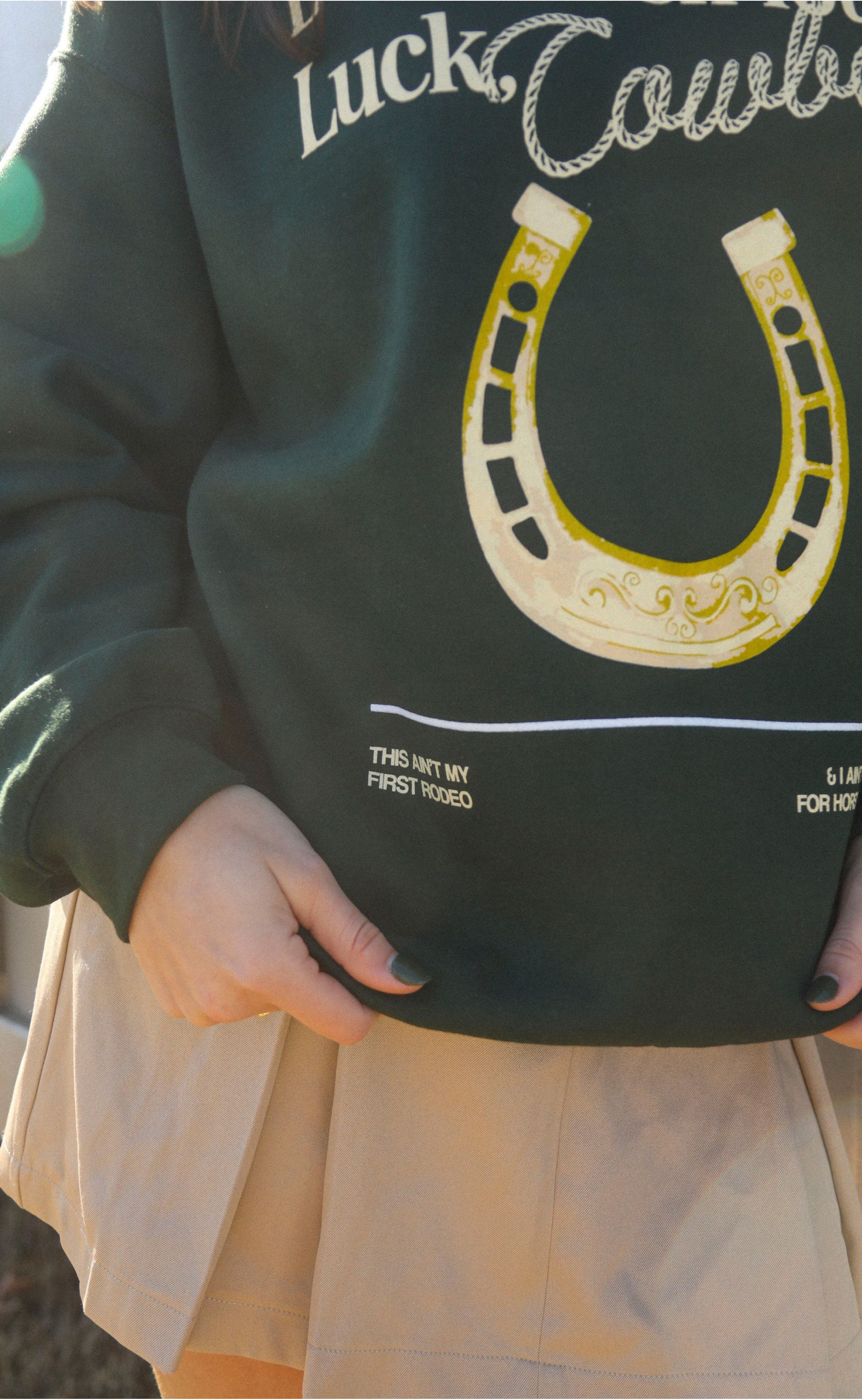 Push Your Luck Sweatshirt – For the Risk Takers and Rule Breakers