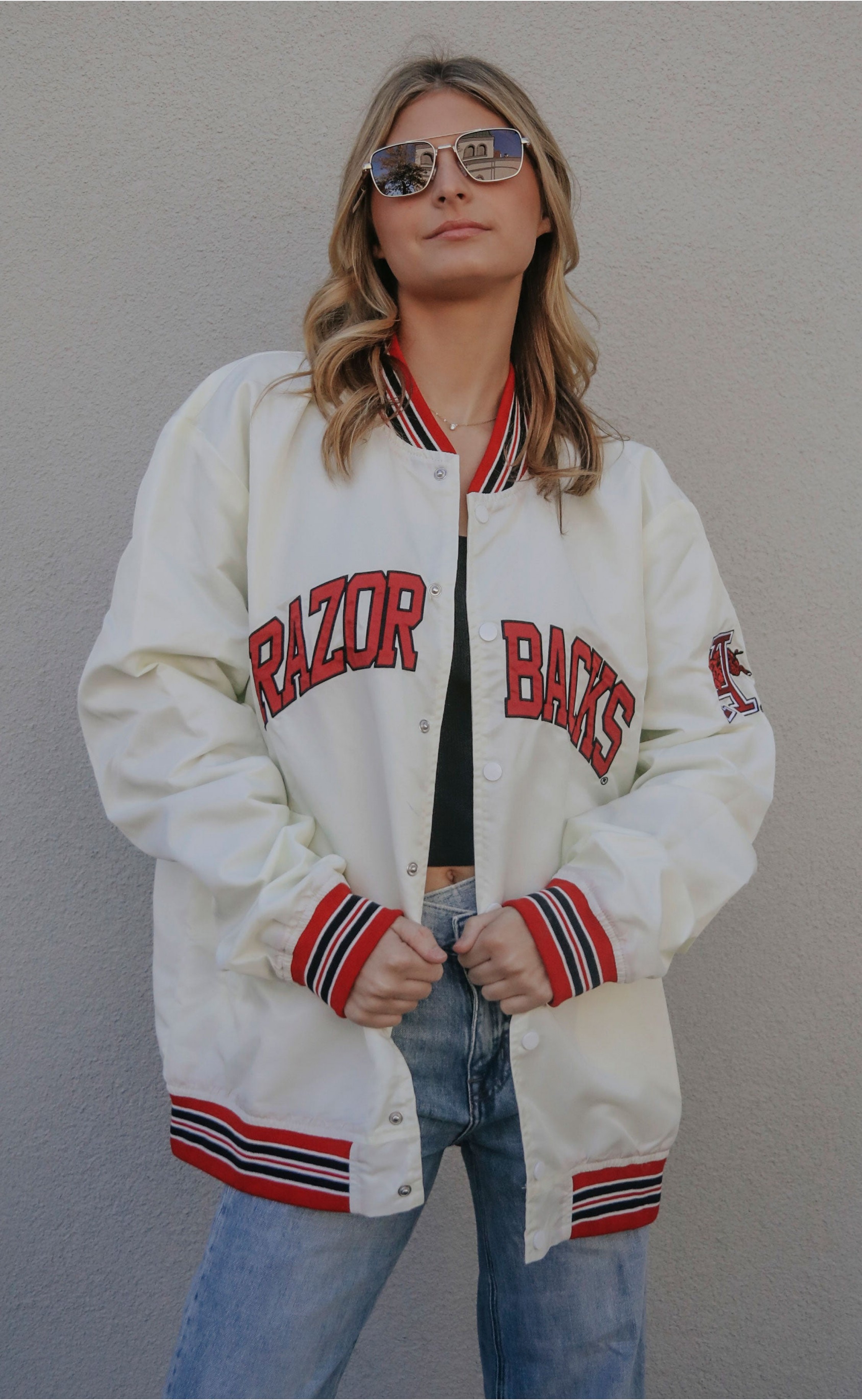 Arkansas Razorbacks Vintage Jacket – Relive the ...
