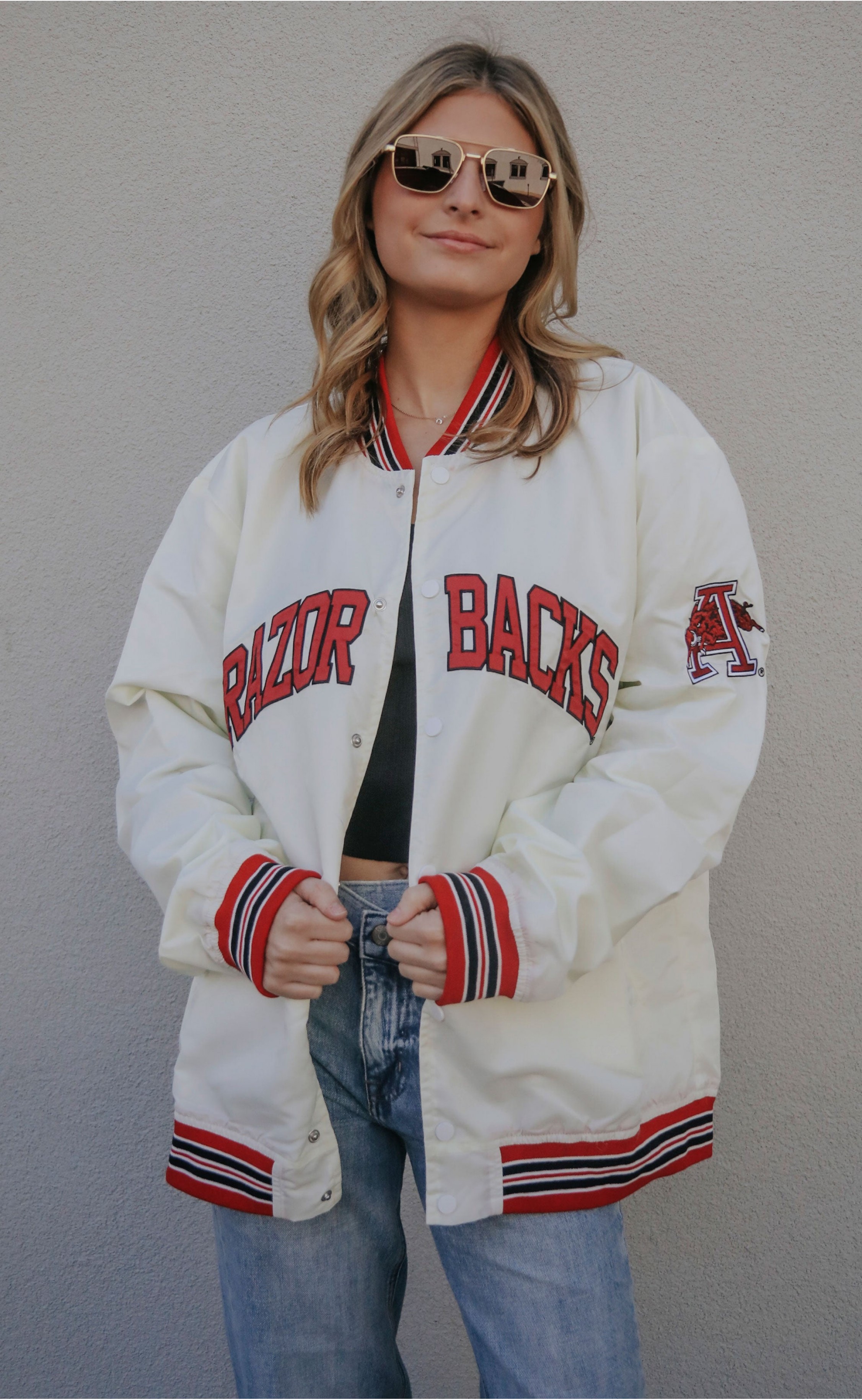 Arkansas Razorbacks Vintage Jacket – Relive the Glory, Wear the Legacy