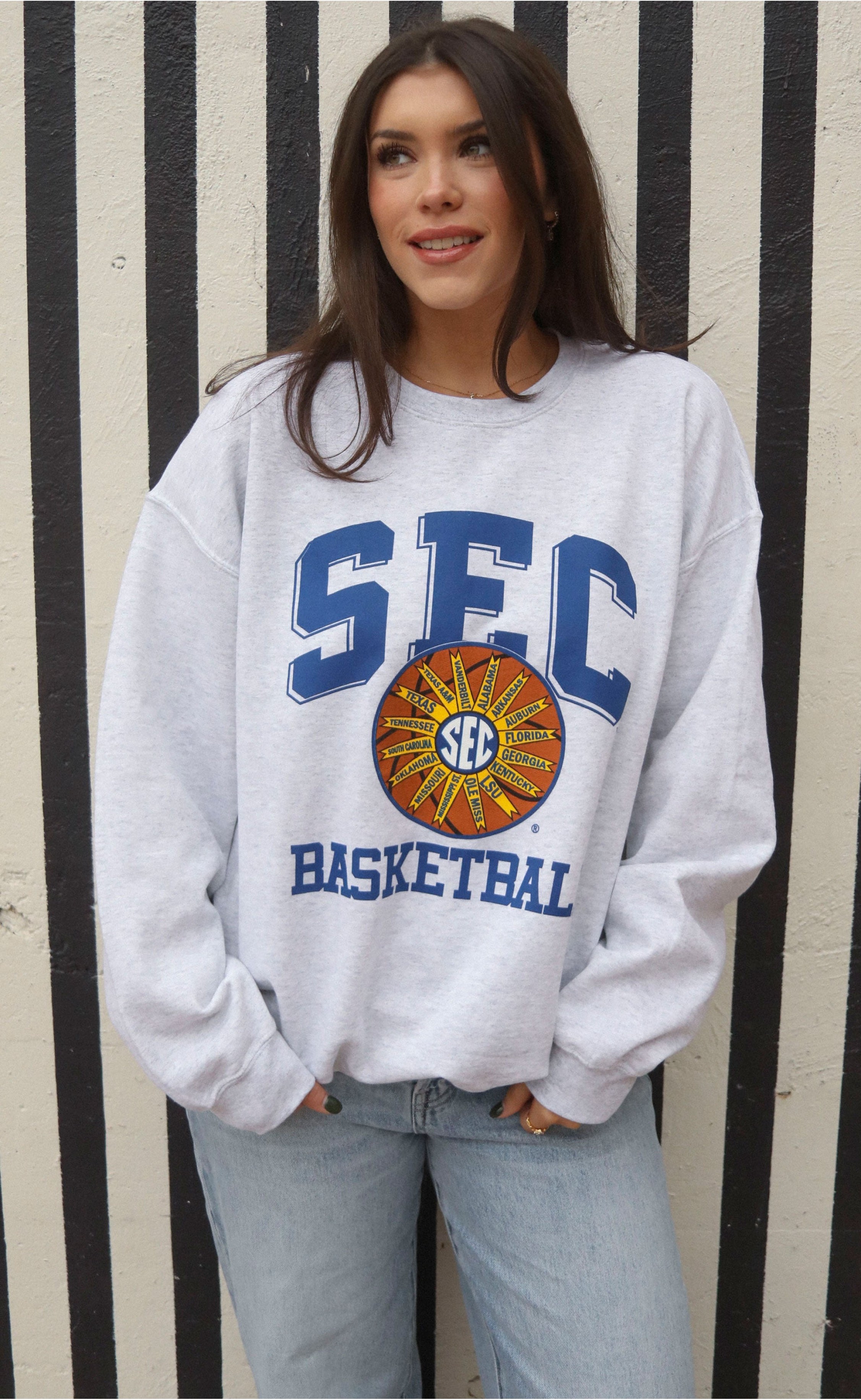 SEC Retro Basketball Sweatshirt – Classic Court ...