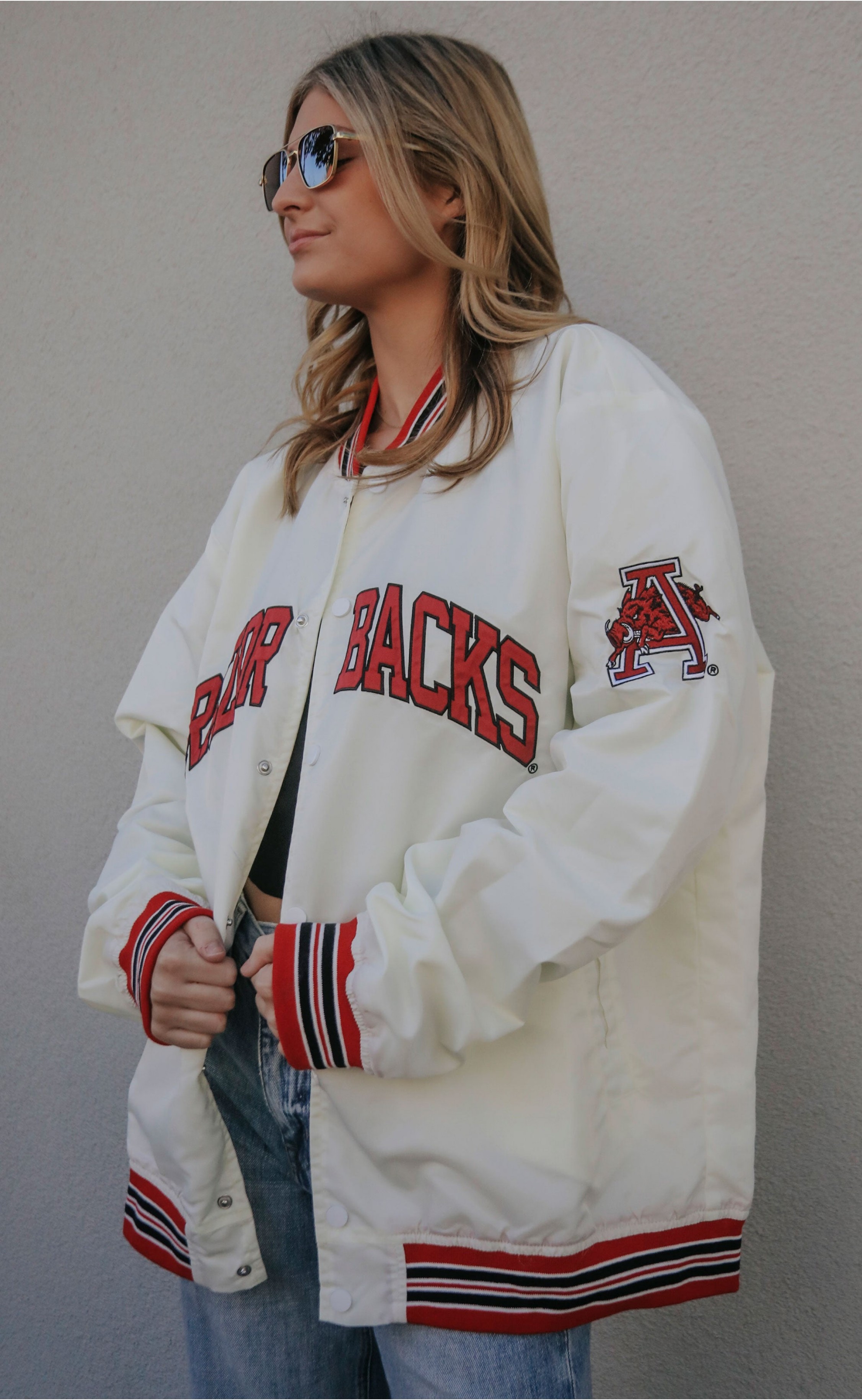 Arkansas Razorbacks Vintage Jacket – Relive the Glory, Wear the Legacy