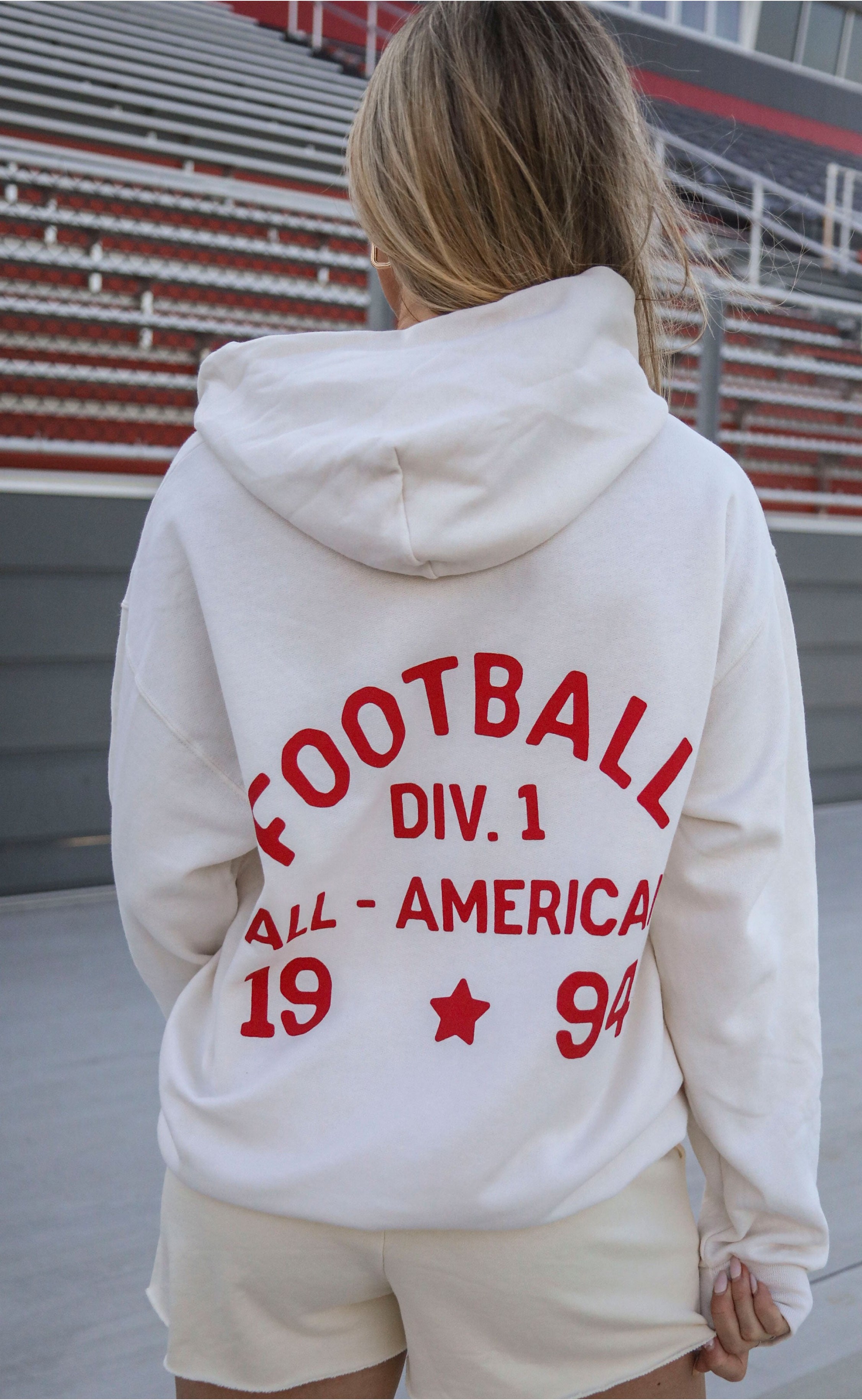 Division 1 Team Hoodie – Premium College Athletic Pullover, Perfect for Fans and Athletes Showing Off School Pride
